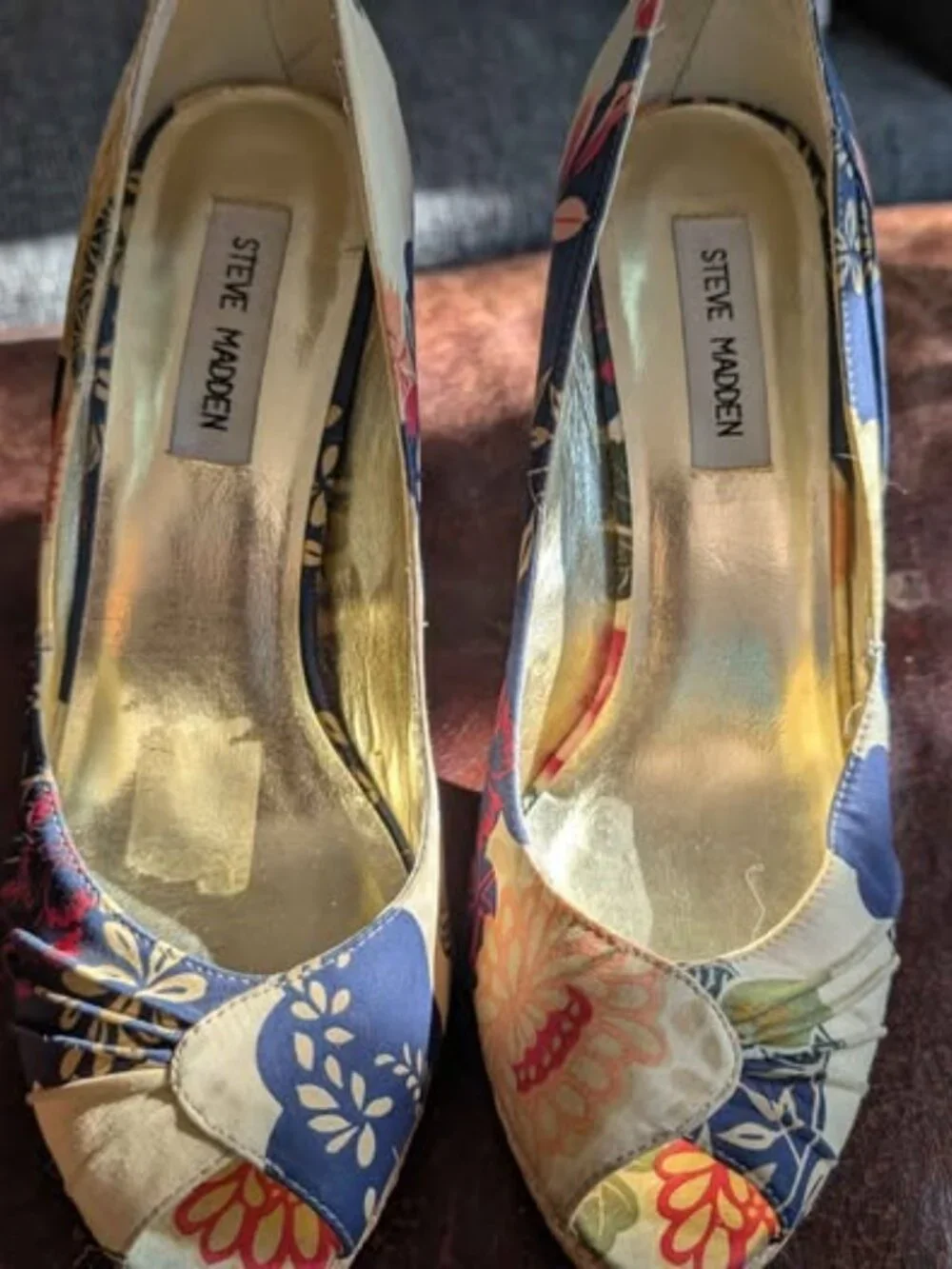 Vintage Floral Steve Madden Pumps - Women's Size 9